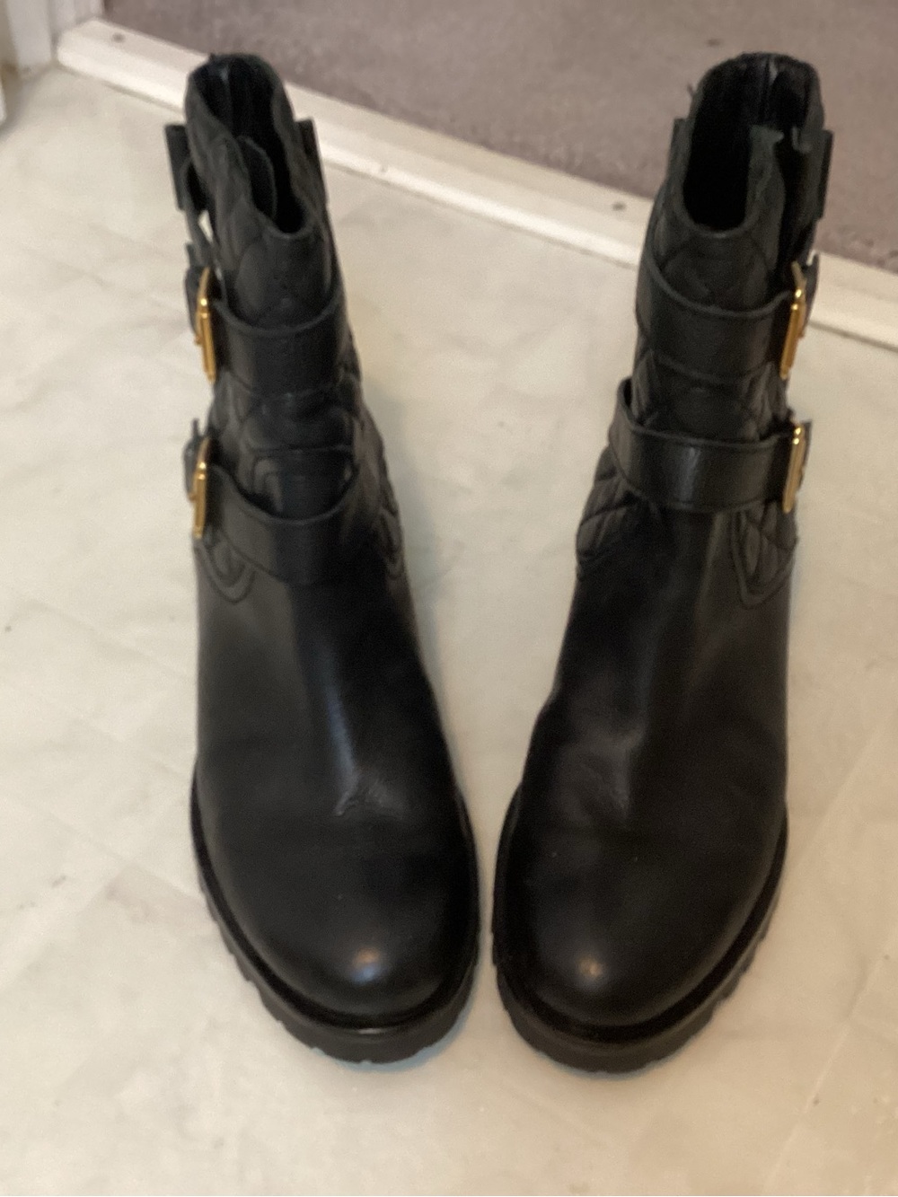 Kate Spade Samara quilted boots